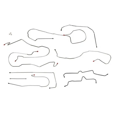 Brake Line Kit Complete 2000-07 Avalanche Suburban Tahoe XL Yukon XL Stainless - Image 1 of 4