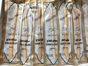 10x Natürlicher Miswak Zahnbürstenstab Premium Qualität Sewak Al Falah Islamisches Geschenk - Bild 1 von 18