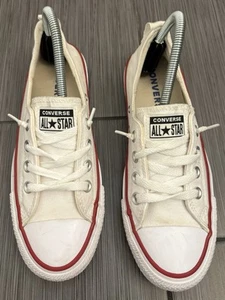 Converse Women’s CT All Star Shoreline 537084F White/Cream Sneakers Size 8.5 - Picture 1 of 15