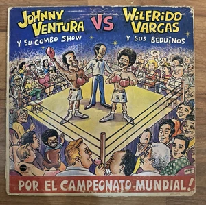 Johnny Ventura Y Su Combo Show VS Wilfrido Vargas Y Sus Beduinos - Vinyl - VG+ - Picture 1 of 5