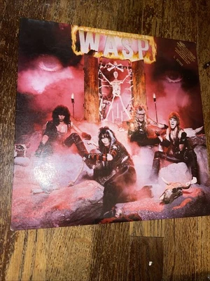 W.A.S.P. Self-Titled CAPITOL Vinyl LP  1st press w/insert Metal Promo Cover Foto 1 de 4