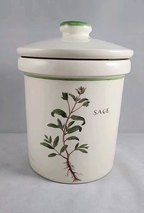 Vaso de utensilios en bote de hierbas culinarias Williams Sonoma - salvia - 7" - Imagen 1 de 12