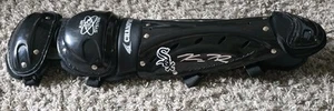 KYLE TEEL CHICAGO WHITE SOX TOP PROSPECT SIGNED SHIN GUARD UG COA - Picture 1 of 3