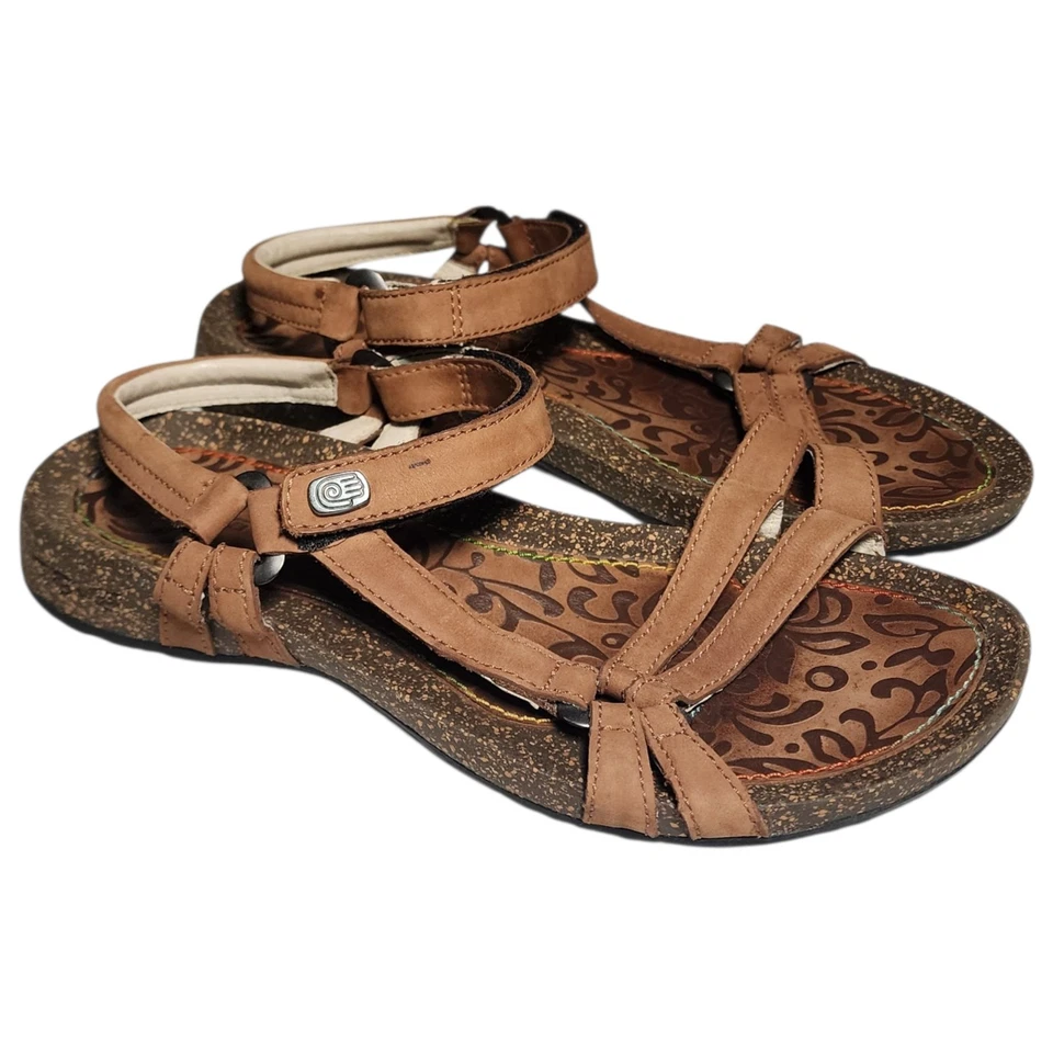 Teva Ventura Cork Sandals Women's Size 8.5 6510 Strappy Adjustable Comfy Boho - Image 1 of 4