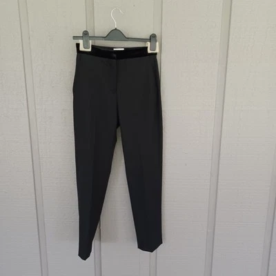 Pantalones Sandro Clásicos Talla 36 EE. UU. 4 Mujeres Tranquilos Lujo Carrera Mujeres Negros Foto 1 de 4