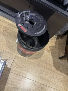 Contenedor con cubo de lavado de autos Snap On Tools Ex concesionario furgoneta camión - Imagen 1 de 4