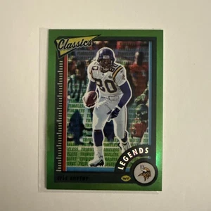 2022 Classics Legends Timeless Tributes Premium Edition Green /20 Cris Carter - Bild 1 von 10