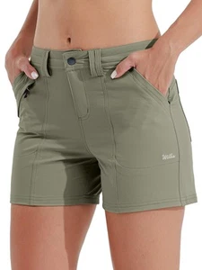 Women's Golf Hiking Shorts Quick Dry Athletic Casual Summer Shorts with Pocke... - Picture 1 of 7