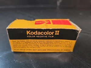 1979 VINTAGE NOS KODAK KODACOLOR II COLOR FILM C116 SEALED EXP 1978 - Picture 1 of 6