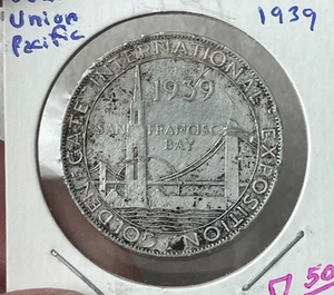 Union Pacific GGIE 1939 KH L2 Token - Imagen 1 de 2