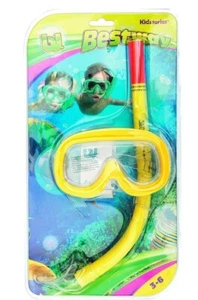 Bestway Sol Snorkel Niños Serie Buceo Natación Snorkel Set 3-6 años Juguete Playa - Imagen 1 de 2