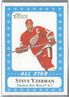 2000-01 Topps Heritage #216 Steve Yzerman AS - Image 1 of 2