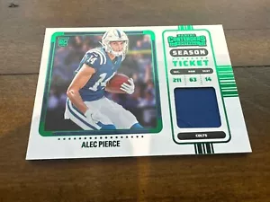 Alec Pierce rookie - 2022 Panini Contenders Season Ticket green foil RSV-API - Picture 1 of 2