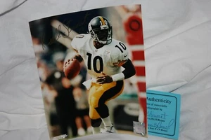 Kordell Stewart SIGNED Pittsburgh Steelers Photo #10 NFL Football COA - Picture 1 of 6