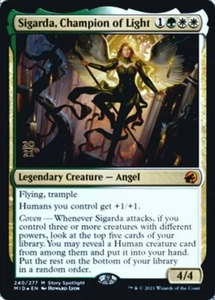 [1x] Sigarda, Champion of Light - Foil - Prerelease Promo Near Mint, English MID - Picture 1 of 1