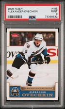 2006-07 Fleer #195 Alexander Ovechkin 2nd Year PSA 9