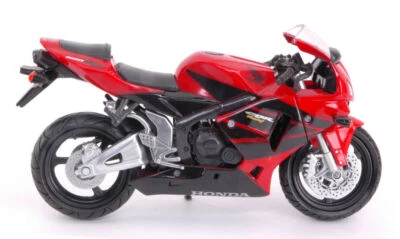 MODELLINO MOTO STATICO NEW RAY HONDA CBR 600R ROSSO MODELLISMO SCALA 1/12 - Immagine 1 di 4