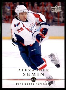 2008-09 Upper Deck Alexander Semin Washington Capitals #2