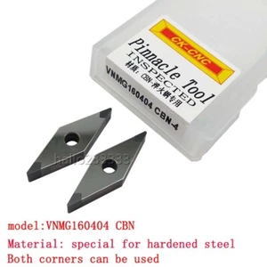 VNMG160404 CBN Hardened steel Insert made of boron nitride For hardened steel - Picture 1 of 6
