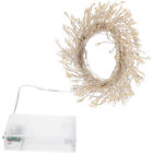 Battery Operated Christmas LED String Lights Warm White Fairy Xmas Decor-GY