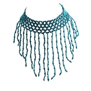 Pailletten Halsband türkis - Picture 1 of 1