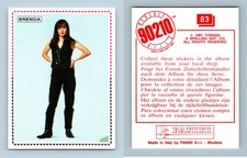 Brenda #83 Beverly Hills 90210 Panini 1991 Sticker