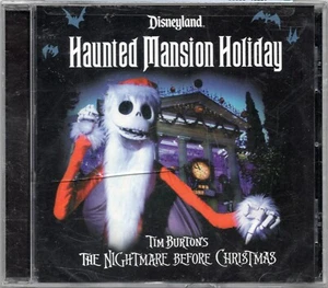 NEW Disneyland Haunted Mansion Holiday Nightmare Before Christmas RARE 2003 CD - Picture 1 of 2