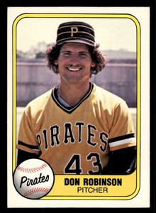 1981 Fleer  Don Robinson 366  Pittsburgh Pirates