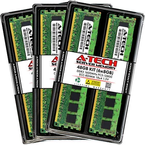 48GB 6x 8GB PC3-12800R RDIMM Dell PowerEdge R420xr R520 R720xd T420 Memory RAM - Picture 1 of 3