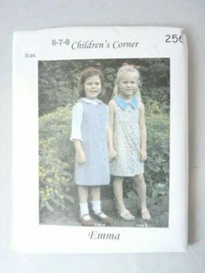 Modello da cucire Emma angolare per bambini misura 6-7-8 256 - Foto 1 di 2