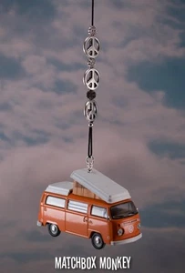 Autobús Volkswagen Samba Westfalia cámper VW tipo 2 adorno con colgador de espejos Westy - Imagen 1 de 5