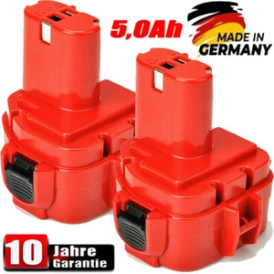 2x 12V 5000mAh AKKU Für Makita 1220 1222 1233 1234 1235F 6270D 192598 5Ah PA12  - Bild 1 von 18