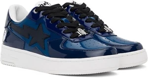 Tenis A Bathing Ape Bapesta Azul Marino BAPE STA ICON M2 ¡TOTALMENTE NUEVOS! - Imagen 1 de 11