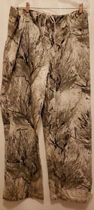 Cabelas White Snow Camo Seclusion 3D Open Country Pants Drawstring Waist Mens XL - Picture 1 of 4