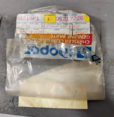 OEM NOS Mopar Fuel Pump/Reservoir Hose # 5217726 / Fits 1994 Dodge Dakota - Изображение 1 из 2