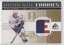 2011-12 SP Game Used Edition Authentic Fabrics Gold Ales Hemsky (E) #AF-AH.4