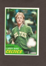 1981-82 TOPPS BASKETBALL #4 LARRY BIRD HIGH GRADE CARD
