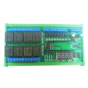 8Ch Rs485 Simple Plc Io Scheda di Espansione Modulo Relè Ritardo Multifunzione - Foto 1 di 12