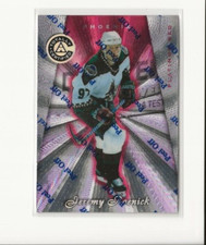 #65 Jeremy Roenick 1997-98 Pinnacle Totally Certified Platinum RED /6199 Coyotes