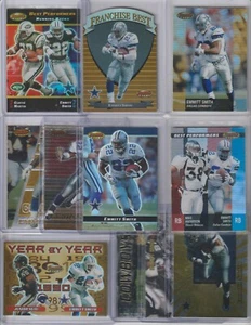 Emmitt Smith Topps Bowmans Best card lot / Refractors / Inserts / Cowboys - Bild 1 von 1