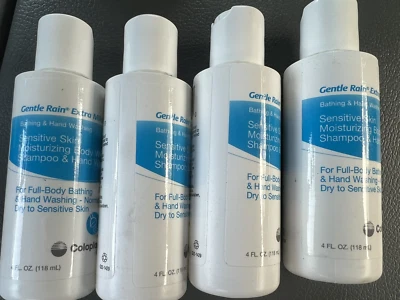 Champú de lluvia suave Coloplast lavado corporal para cabello 4 oz. Hidratante 7229 Lote de 4 Foto 1 de 4
