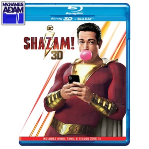 SHAZAM 3D Blu-ray 3D + 2D + SLIPCOVER (REGION FREE) - Picture 1 of 2