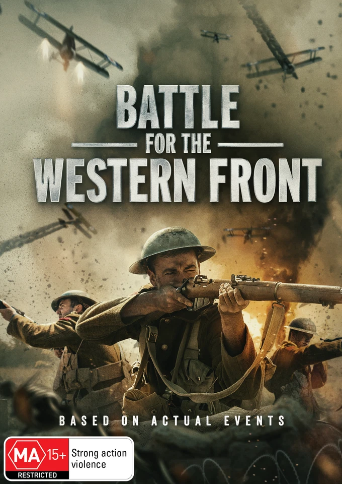 BRAND NEW Battle For The Western Front (DVD, 2022) R4 War Movie WWI - image 1 of 1