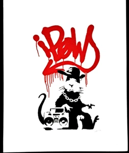 Banksy - Limitierte Auflage-50x40cm Nr.189/600 - Picture 1 of 3