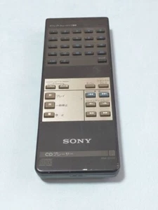SONY RM-D100 Audio Remote Control CD Player Genuine for CDP-35 Japan Used - Picture 1 of 3