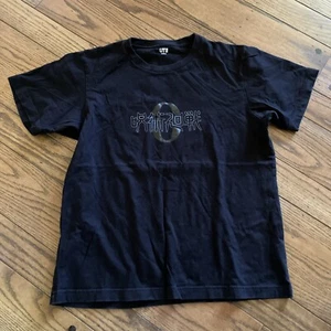 UNIQLO Jujutsu Kaisen Short Sleeve T-shirt Size M Black Anime - Picture 1 of 5