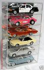 Modèle de vitrine moulée sous pression échelle 1/18ème voiture verticale