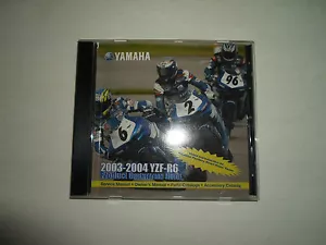 2003 2004 Yamaha YZF R6 Producto Orientación Guía CD Fábrica OEM Libro 03 04 - Imagen 1 de 2