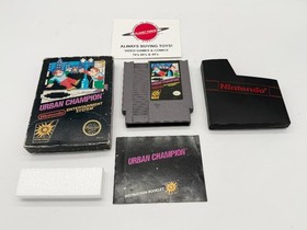 Urban Champion Nintendo NES Complete CIB Video Game Works