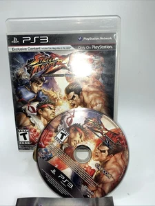 Street Fighter X Tekken (Sony PlayStation 3, 2012) Completo Probado Como Nuevo Raro - Imagen 1 de 16